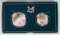 1995 Civil War Battlefield Commemorative 2 Coin Set