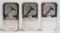 3 Pan American Silver Bars; Each are 1 Troy Oz. .999 Fine Silver Bars