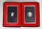 1971 & 1974 Eisenhower U.S. Proof Dollars W/Packaging