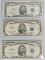 1953, 1953A, 1953B $5 Blue Seal Silver Certificates