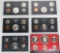 1968, 1969, 1970, 1971, 1972, 1973 U.S. Proof Sets
