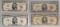 1953-A &1953-B $5 Red Seal Notes & 1963 $5 Red Seal Star Note, 1963 Red Seal Note