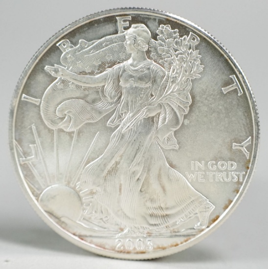 2003 American Eagle/Walking Liberty 1oz. Fine Silver Dollar
