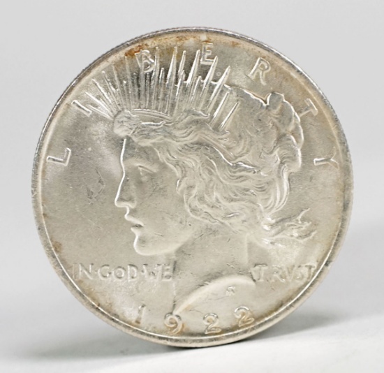 1922-P Peace Silver Dollar