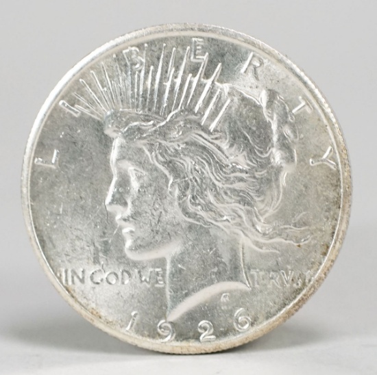 1926-P Peace Silver Dollar