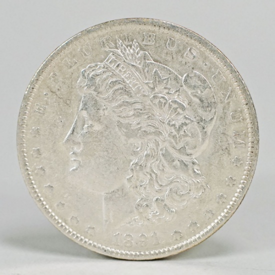 1891-O Morgan Silver Dollar