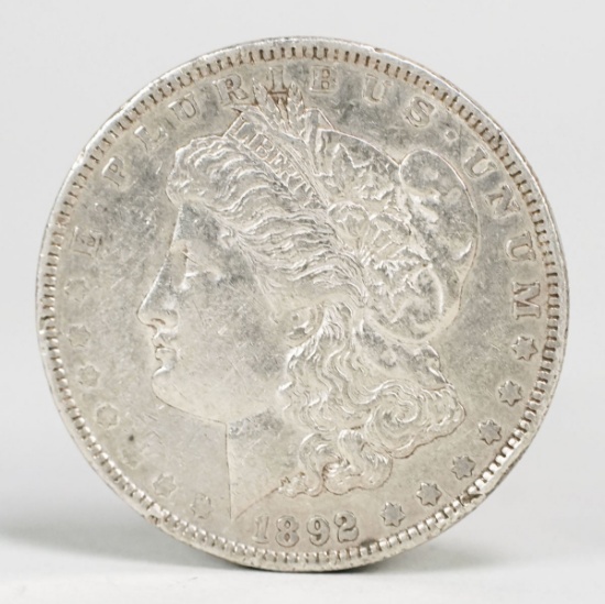 1892-P Morgan Silver Dollar