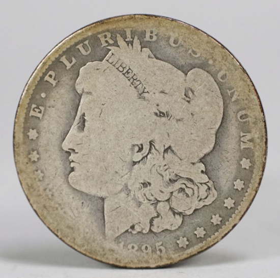 1895-O Morgan Silver Dollar