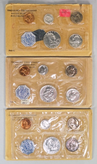 1960, 1961, 1962 U.S. Mint Sets
