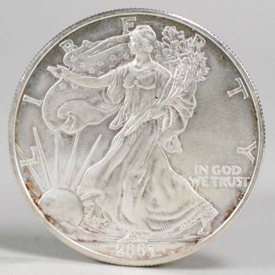 2003 American Eagle/Walking Liberty 1oz. Fine Silver Dollar