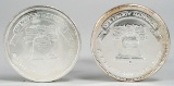 1983 Liberty Silver 1 Troy Oz. .999 Fine Silver & Liberty Silver 1 Troy Oz. .999 Fine Silver Round