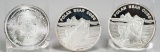 Liberty Silver 1 Troy Oz. .999 Fine Silver & 2 Polar Bear Cubs 1 Troy Oz. .999 Fine Silver Rounds
