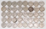 40 Buffalo Nickels; Various Dates/Mints