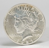 1924-P Peace Silver Dollar