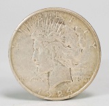 1924-S Peace Silver Dollar