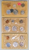 1960, 1961, 1962 U.S. Mint Sets