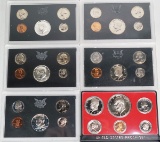 1968, 1969, 1970, 1971, 1972, 1973 U.S. Proof Sets