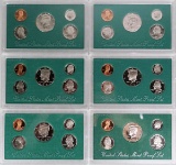 2-1994, 1995, 1996, 1997, 1998 U.S. Proof Sets