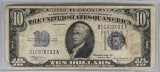1934-A $10 Blue Seal Silver Certificate