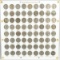 Jefferson Nickel Set In A Capitol Holder; 1938-1965