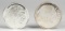 2 Liberty Indian 1 Troy Oz. .999 Fine Silver Rounds