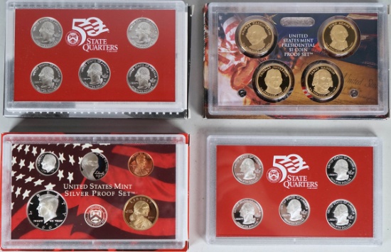 2006 U.S. Mint Quarter Set & 2007 U.S. Mint Silver Proof Set