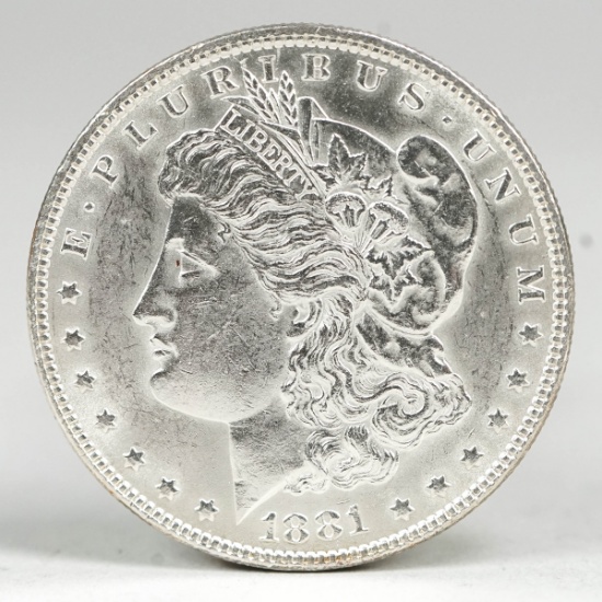 1881-P Morgan Silver Dollar