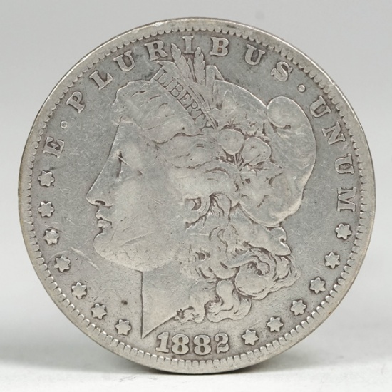 1882-P Morgan Silver Dollar