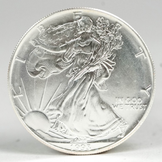 1993 American Silver Eagle, 1oz.Fine Silver