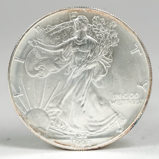 1994 American Silver Eagle, 1oz.Fine Silver