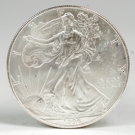 1996 American Silver Eagle, 1oz.Fine Silver