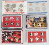 1988 Unc U.S. Mint Set, 2004 US Mint Quarter Set &