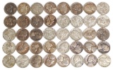 40 - War Time Jefferson Nickels (35% Silver)
