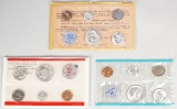 1960 U.S. Proof Set & 1964 P/D Unc. U.S. Mint Set
