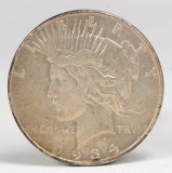 1934-P Peace Silver Dollar
