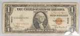 1935 A $1 Hawaii WWII Emergency Issue Brown Seal