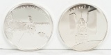 Skylab Space Station Sterling Round & Landsat 3 Sterling Round