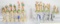 4 Sets of Hand Cast Chessmen;  Football (Green Shirt), Neapolitan & More