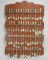 Mexican Mayan - Aztec Style Spoon Collection w/ Wall Display & Others