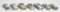 7 Danbury Mint Pewter Cars; MG, Austin Healy,