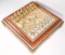 Franklin Mint Gold & Silver Edition Civil War Chess Set /Board