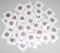 34 Buffalo Nickels; Various Dates/Mints