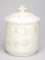 Belleek Ireland Yellow Mark Seashell Coral Biscuit Jar