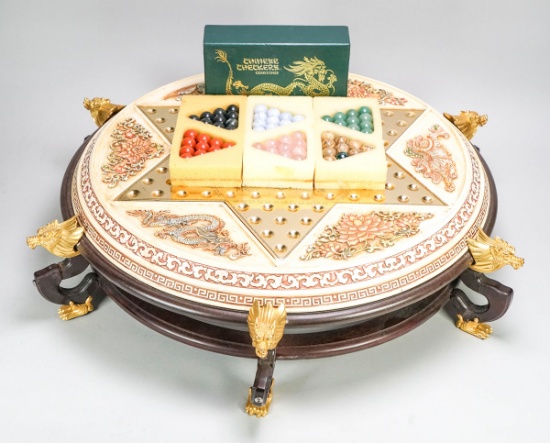 Franklin Mint Chinese Checker Tabletop Board