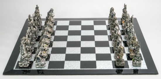 The Magic Crystal Chess Set By Gorham