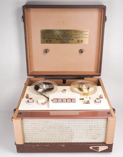 Philco TR-200 Reel to Reel Tape Recorder, Ca. 1950's