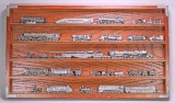 Franklin Mint Greatest Locomotives In Wooden Display