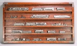 Franklin Mint Greatest Locomotives In Wooden Display