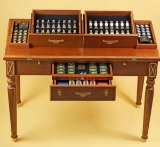 House of Faberge Imperial 5 in 1 Game Table - Franklin Mint