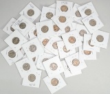 36 Buffalo Nickels; Various Dates/Mints